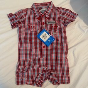 3-6 month Columbia PFG Romper